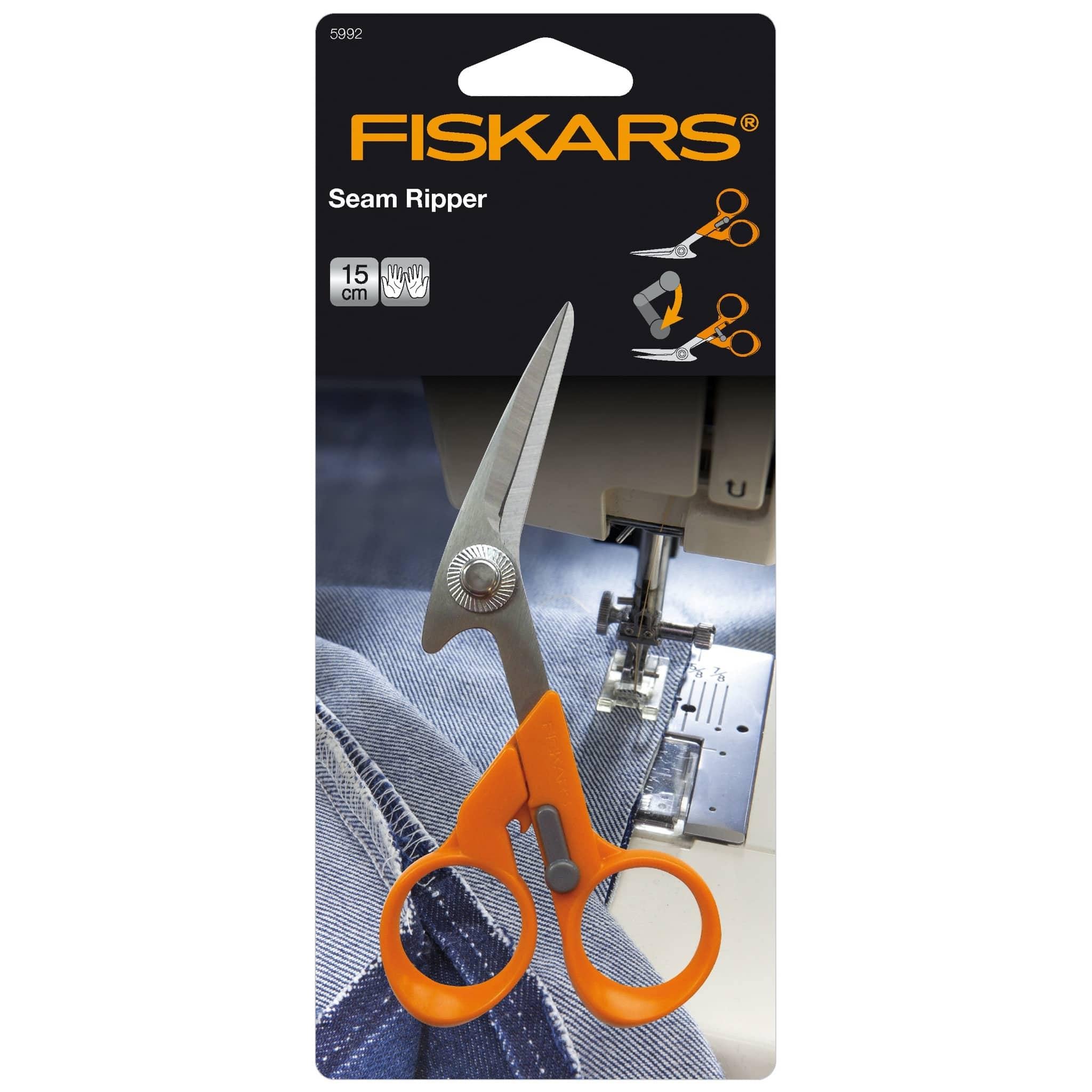 Fiskars Classic Seam Ripper (15cm) - Woolshop.co.uk
