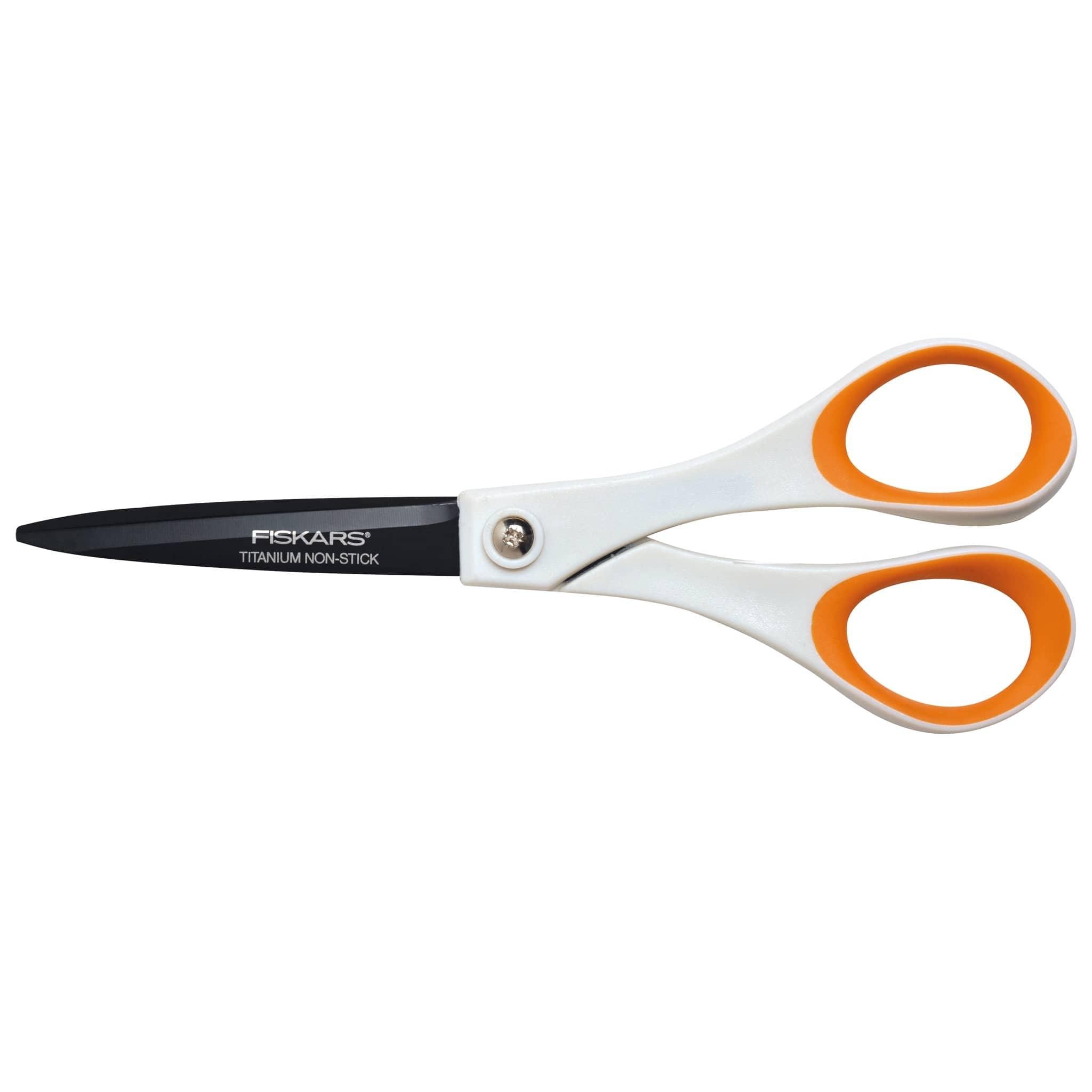 Fiskars Titanium Non-Stick™ Multi-Purpose Scissors (18cm)