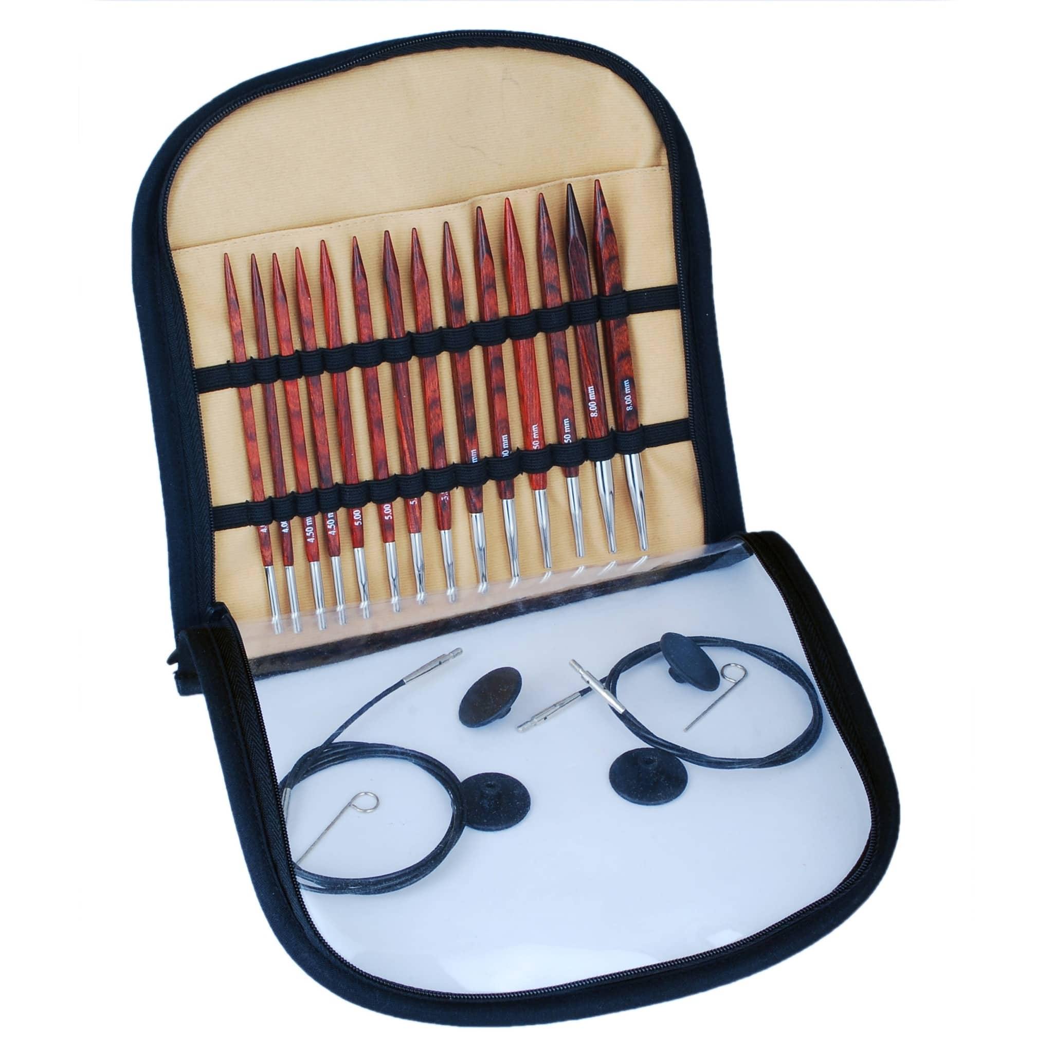 Knitpro Cubics Knitting Pins Circular Interchangeable - Deluxe Set