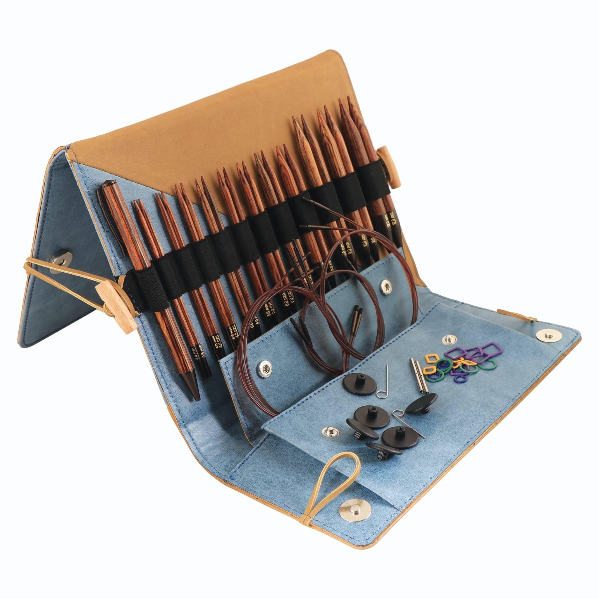 Knitpro Ginger Knitting Pins Circular Interchangeable Standard - Deluxe Set - Woolshop.co.uk