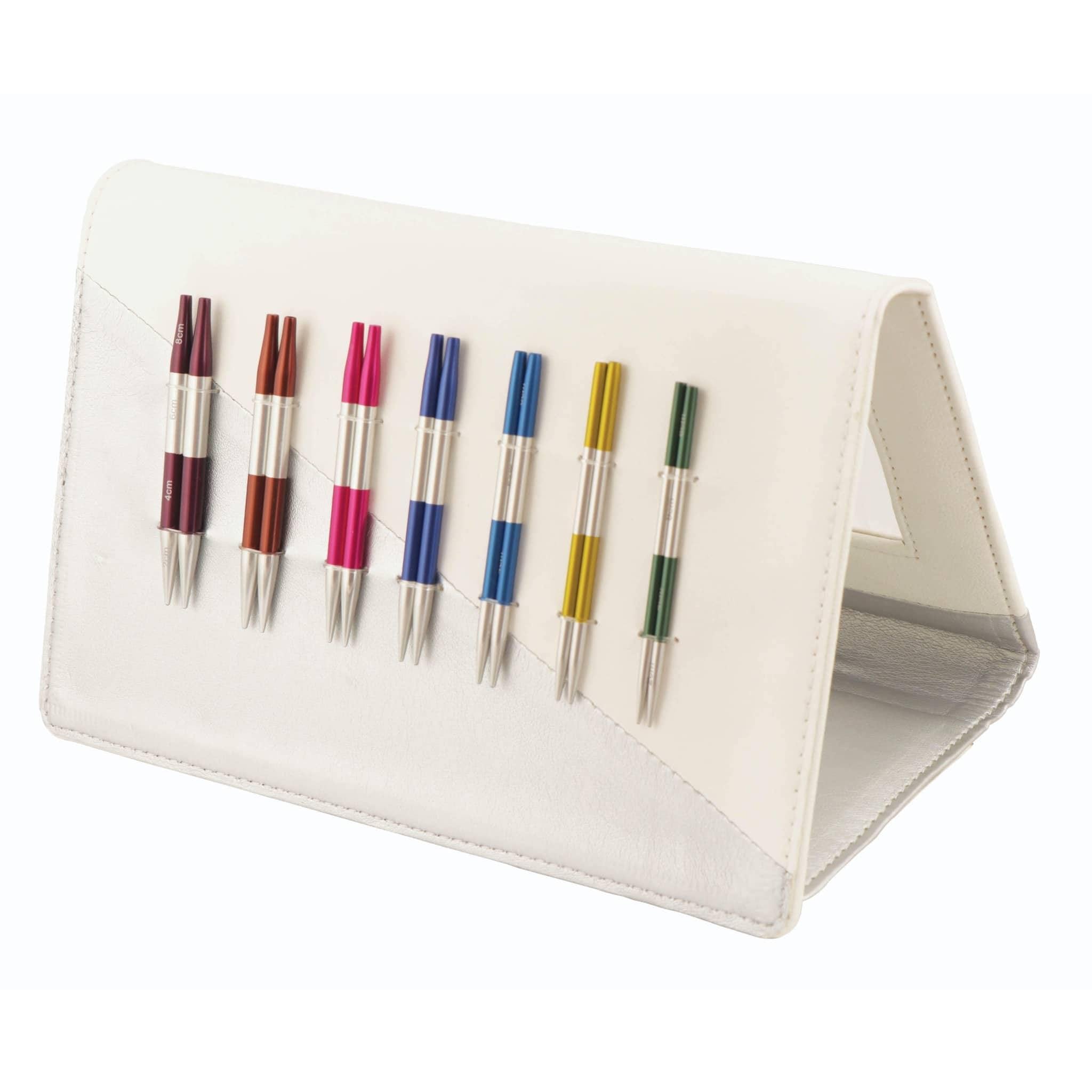 Knitpro Smart Stix Knitting Pins Interchangeable Deluxe (set Of 7 And Accessories) - Woolshop.co.uk