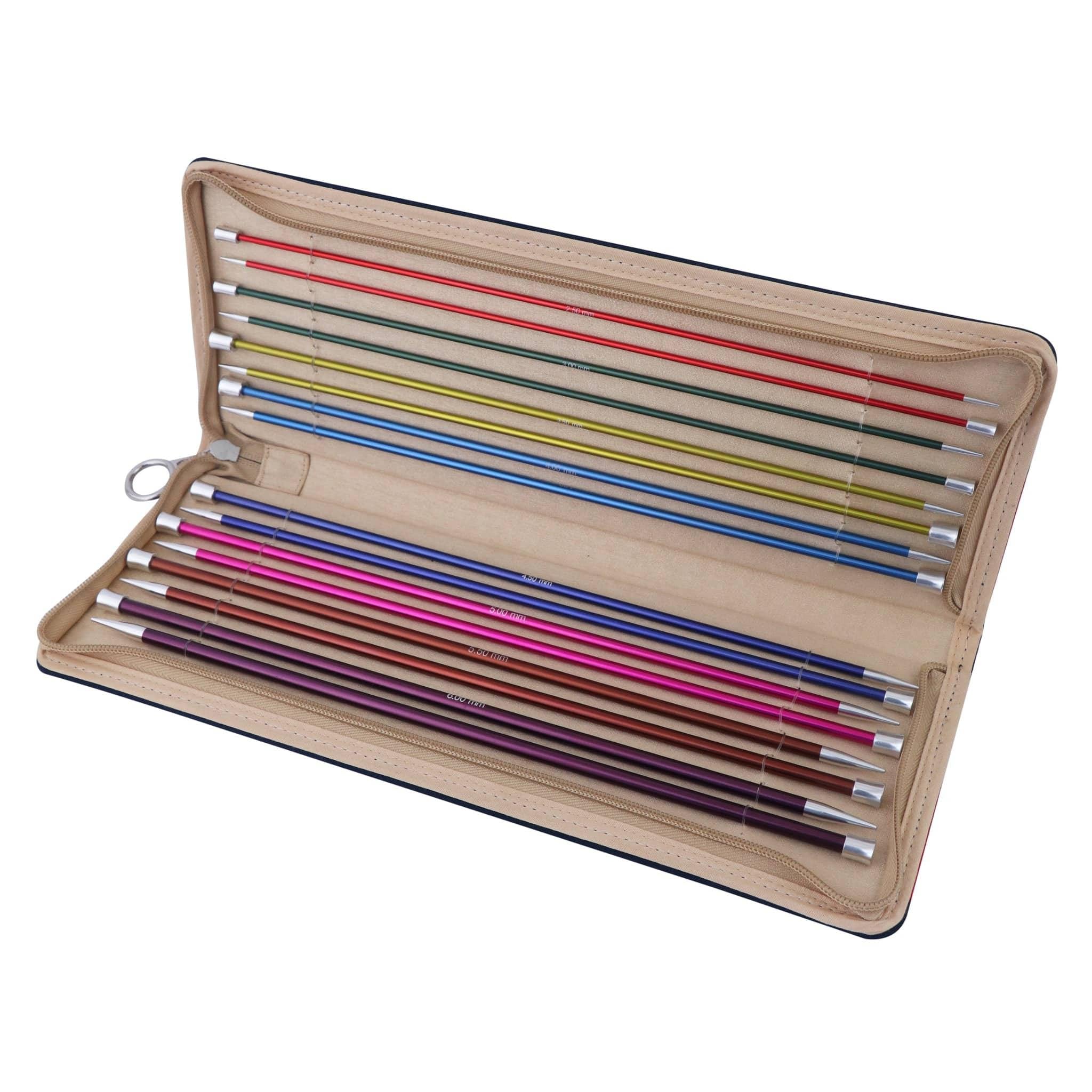 Knitpro Zing Knitting Pins - Single Ended Set - Woolshop.co.uk