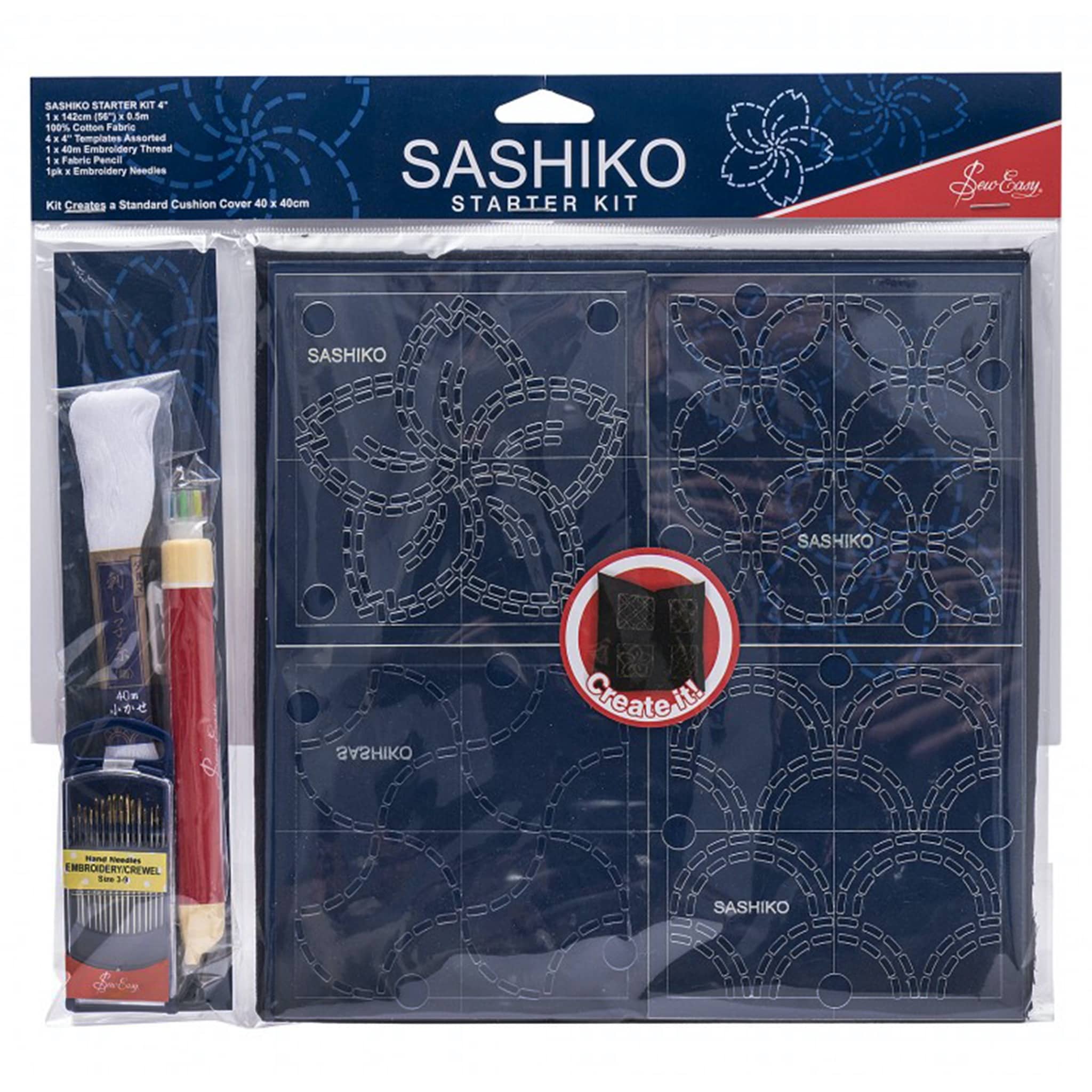 Sew Easy Sashiko Starter Kit